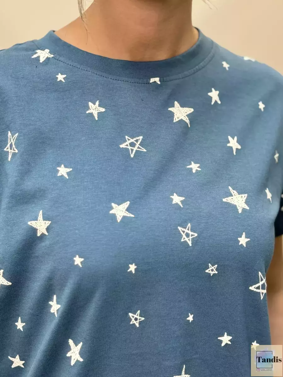 تیشرت طرح ستاره