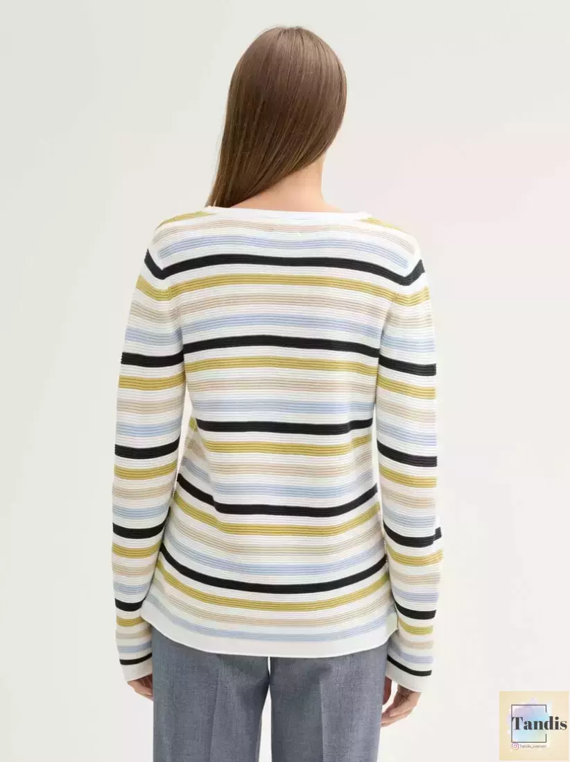 بافت راه راه رنگی