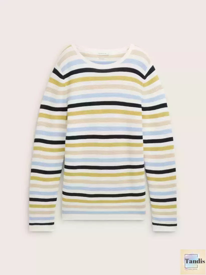 بافت راه راه رنگی