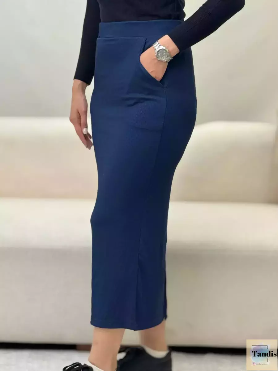 دامن کبریتی چاک دار