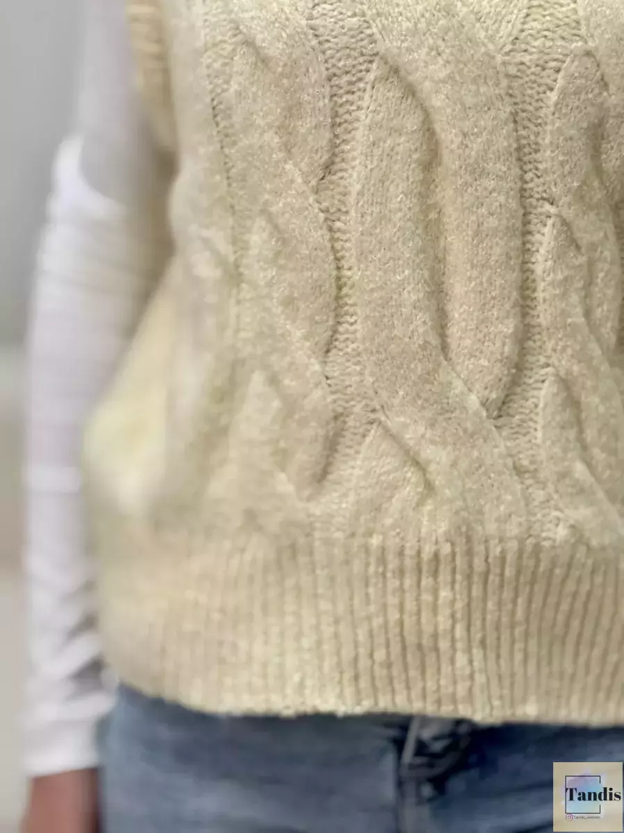 وست بافت یقه اسکی