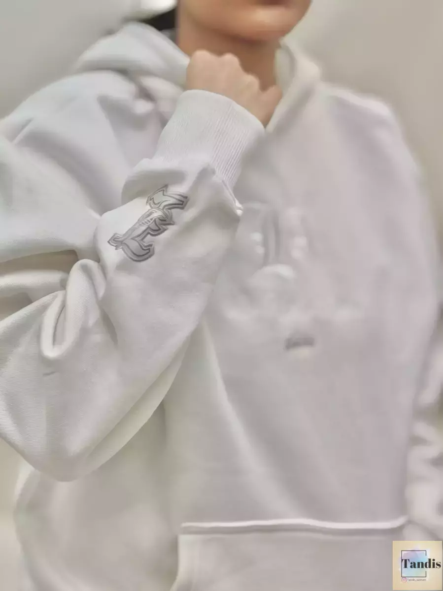 ست هودی و شلوار سفید