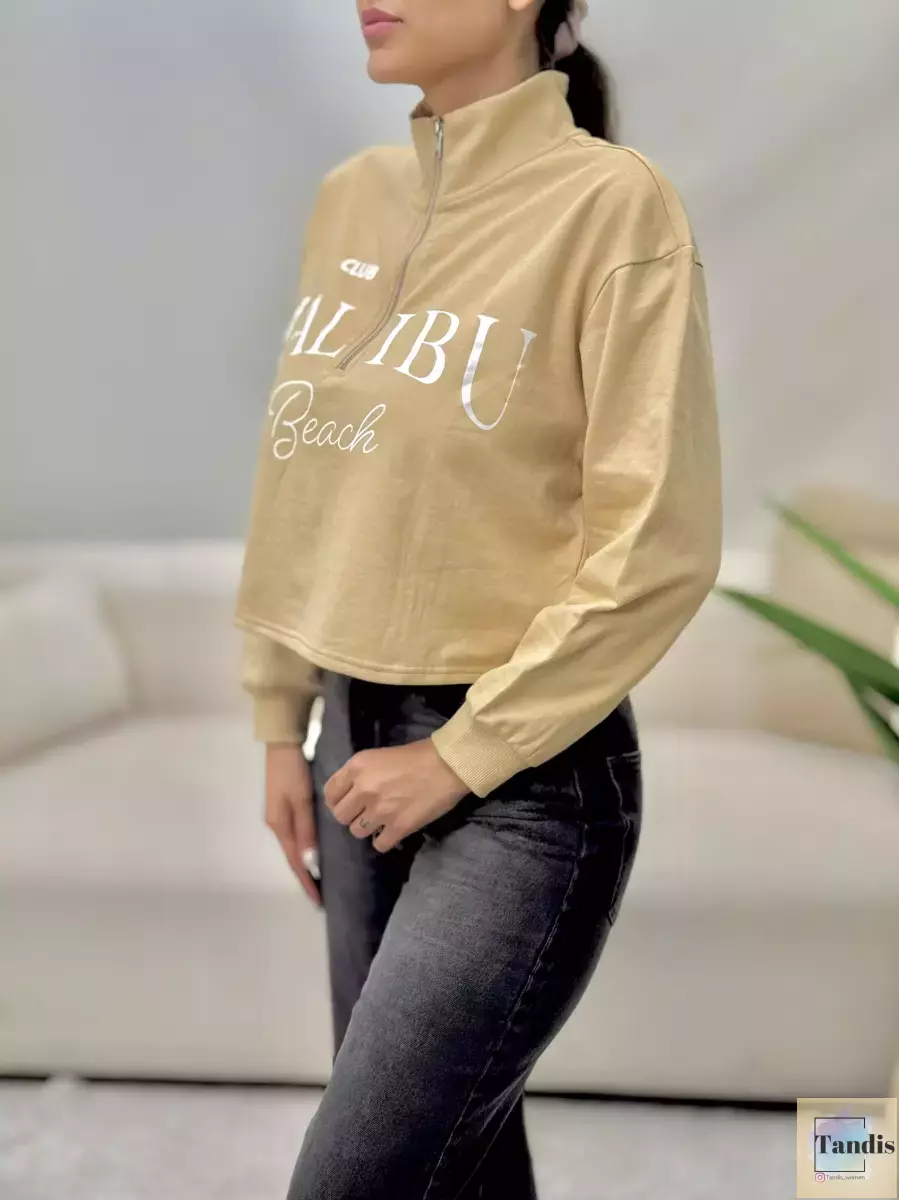 دورس نیم زیپ کراپ