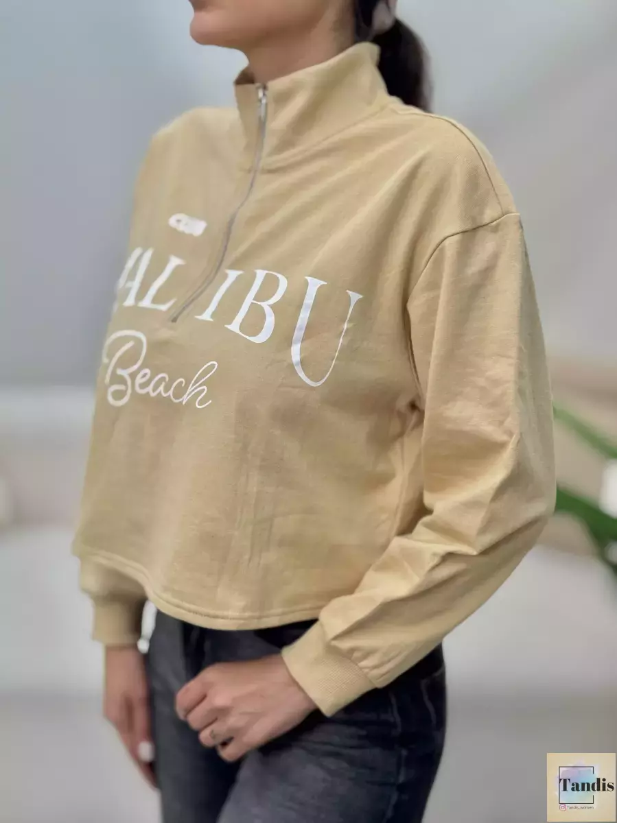 دورس نیم زیپ کراپ