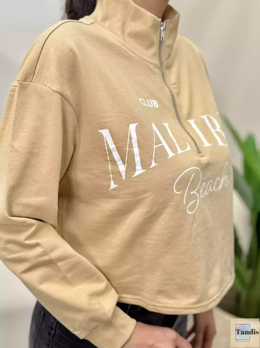 دورس نیم زیپ کراپ