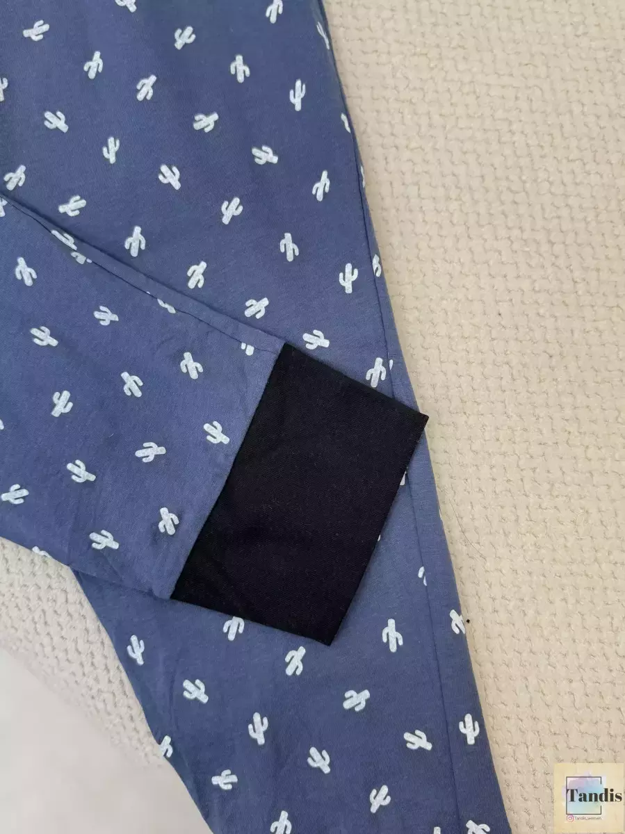 شلوار راحتی طرح کاکتوس