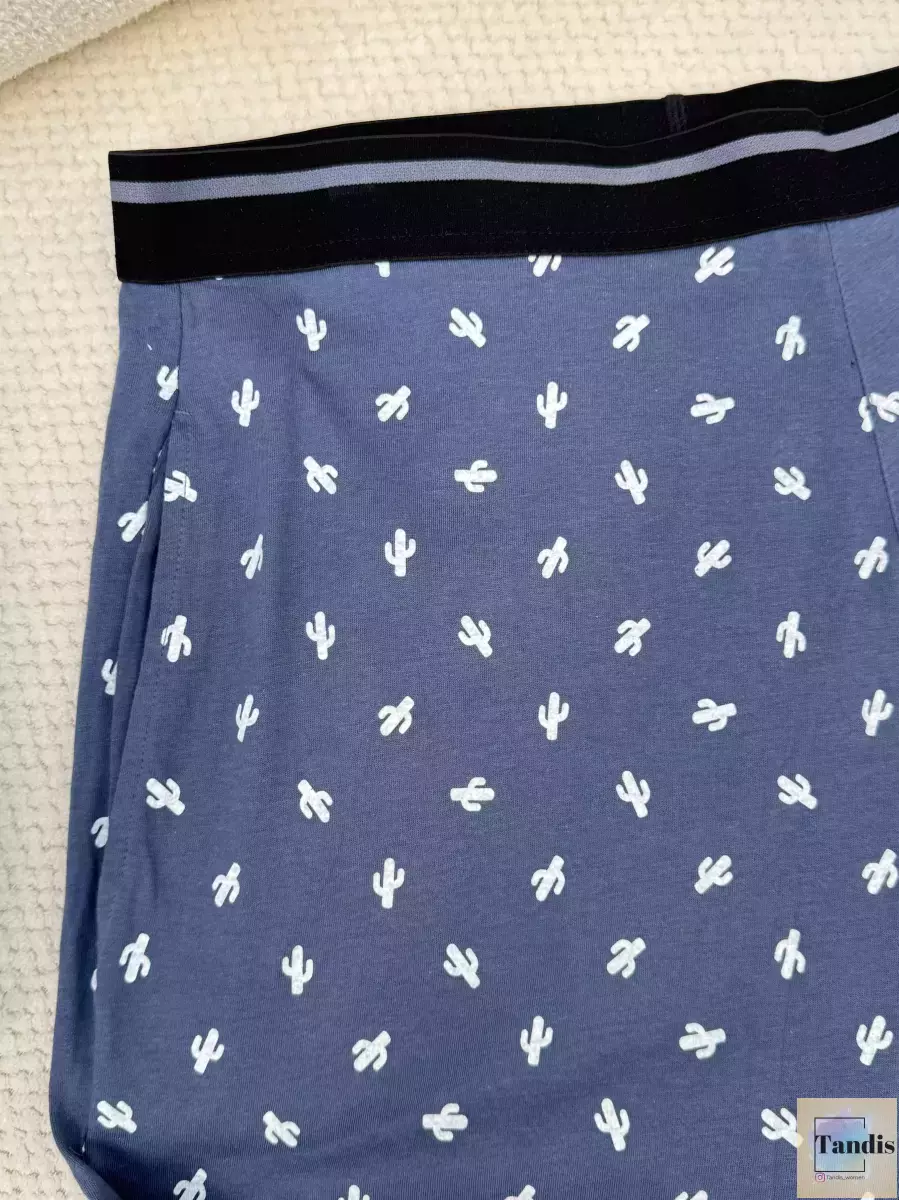 شلوار راحتی طرح کاکتوس