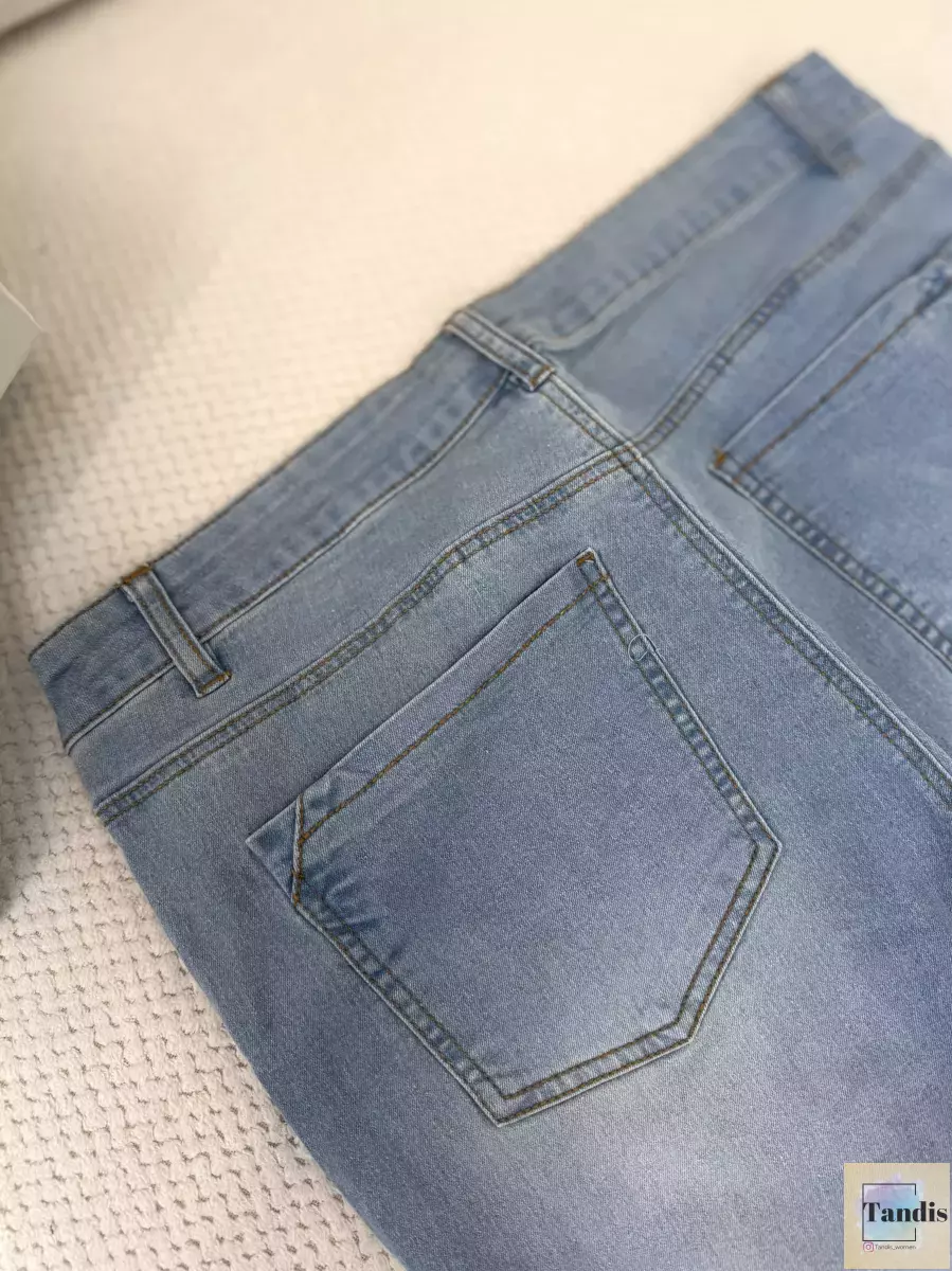 شلوار برمودا جین