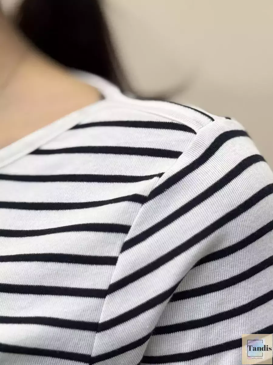 تیشرت آستین بلند راه راه TOM TAILOR