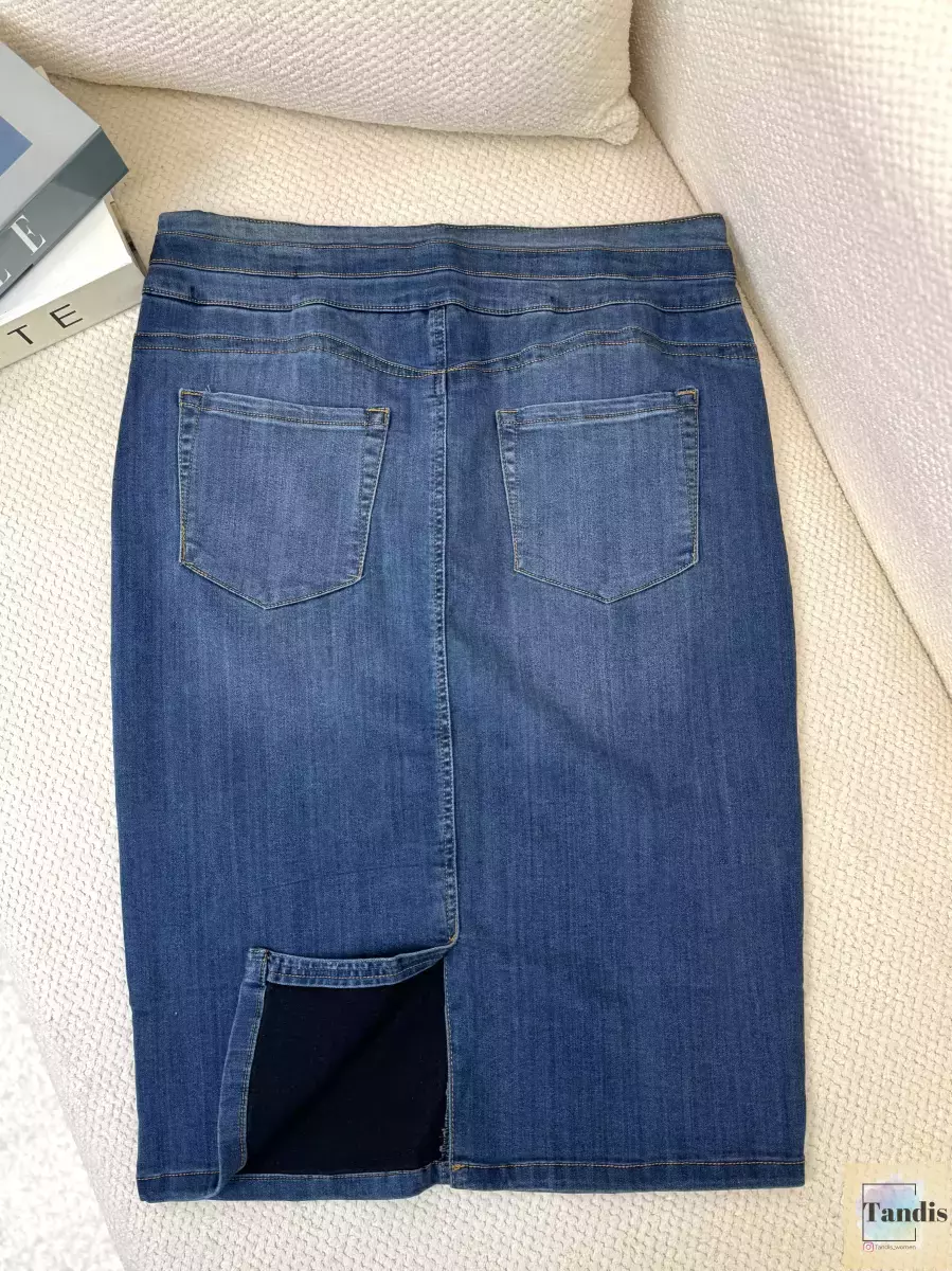 دامن جین تیره DENIM