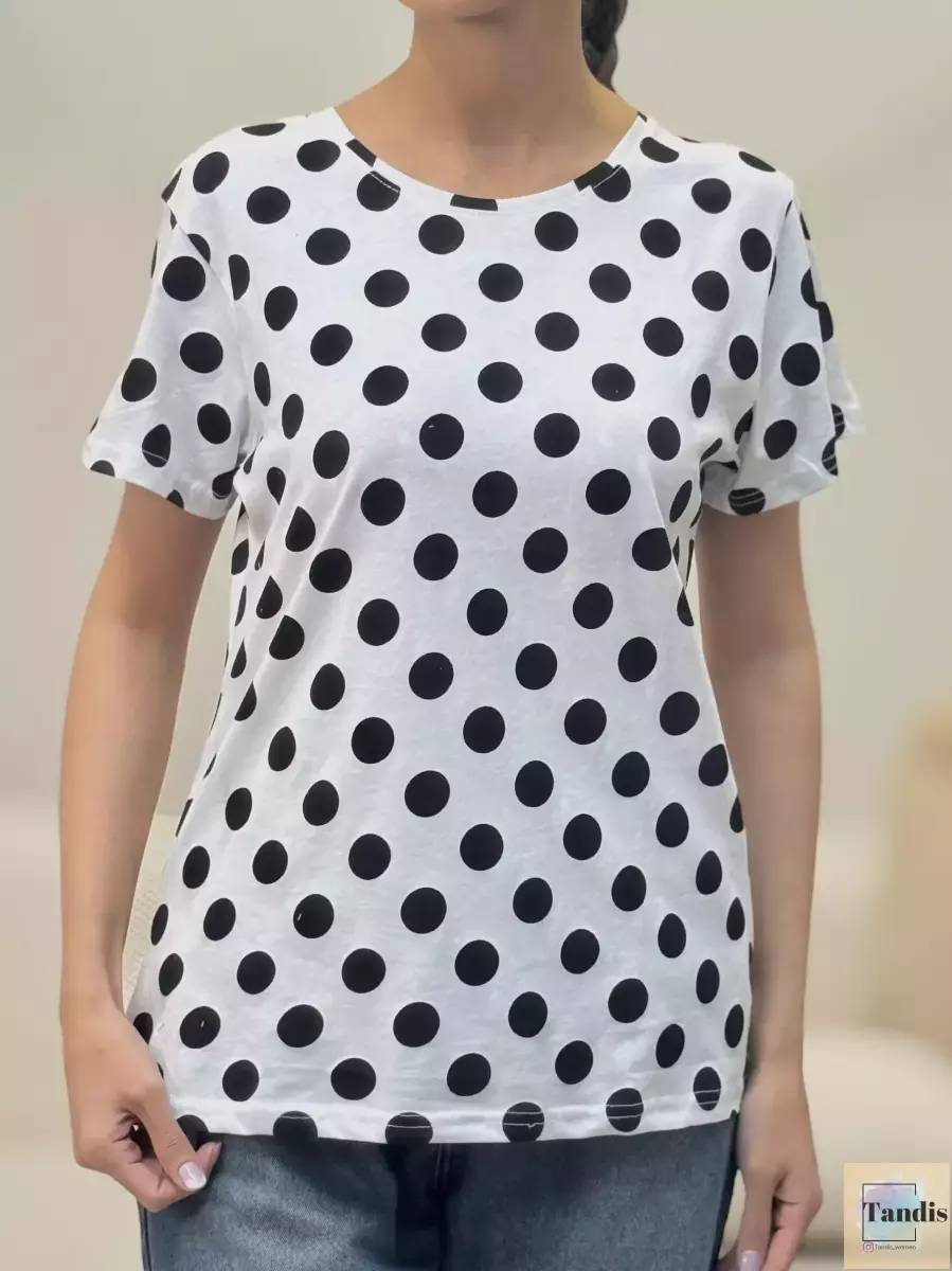 تیشرت خال خالی