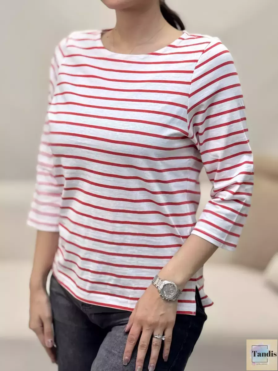 بلوز راه راه رنگی bensimon