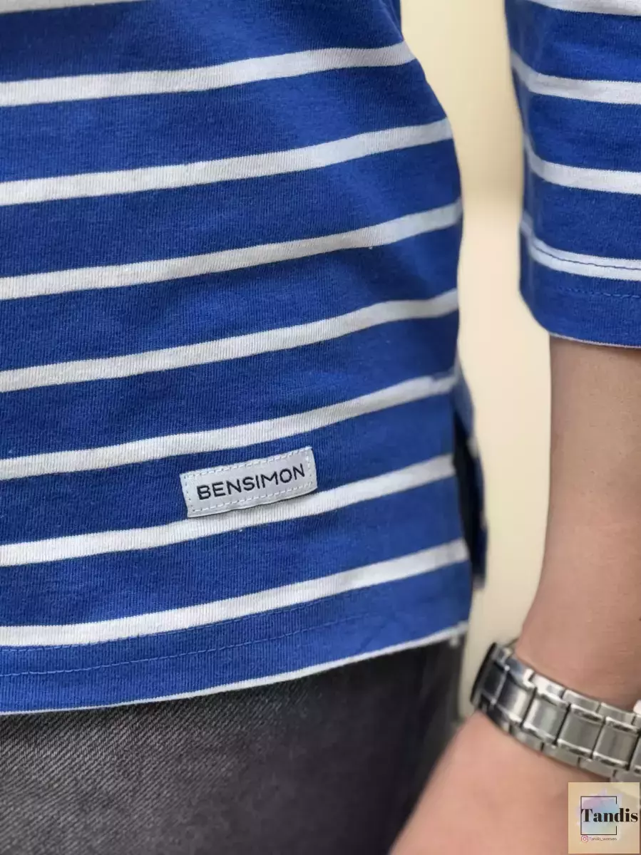 بلوز راه راه رنگی bensimon