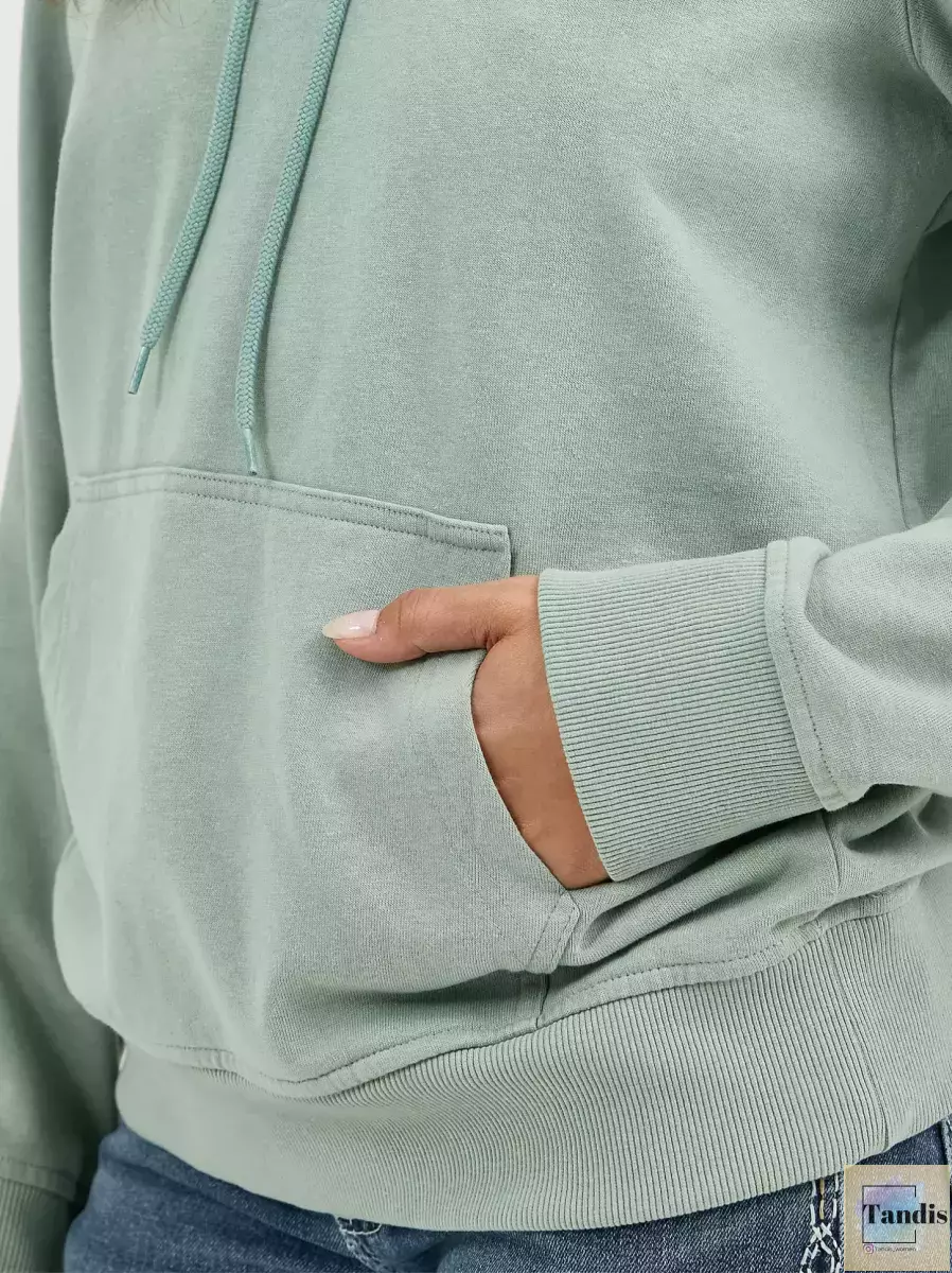 هودی wrangler(آجری-سبز)