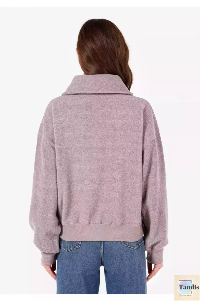 دورس نیم زیپ جلوگلدوزی