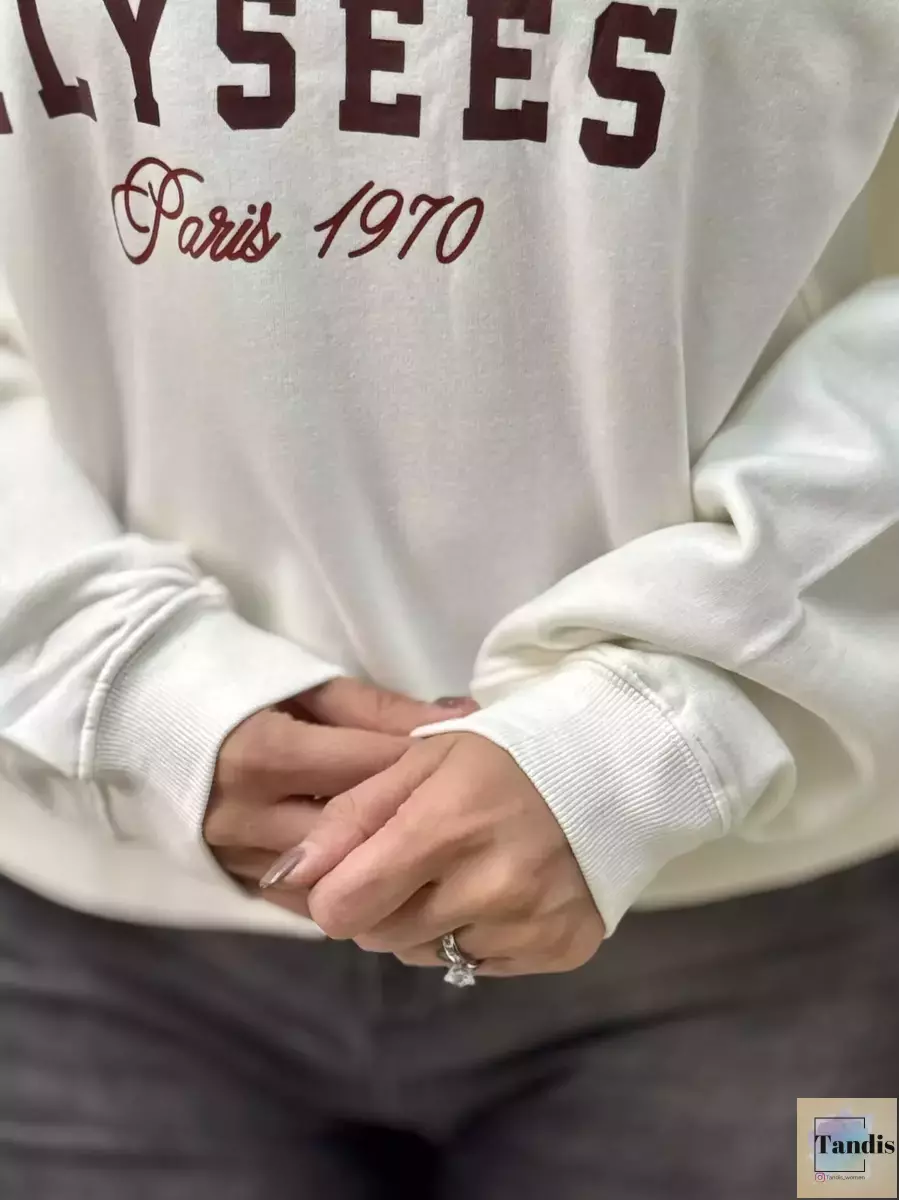 دورس سفید چاپدار (چاپ زرشکی)