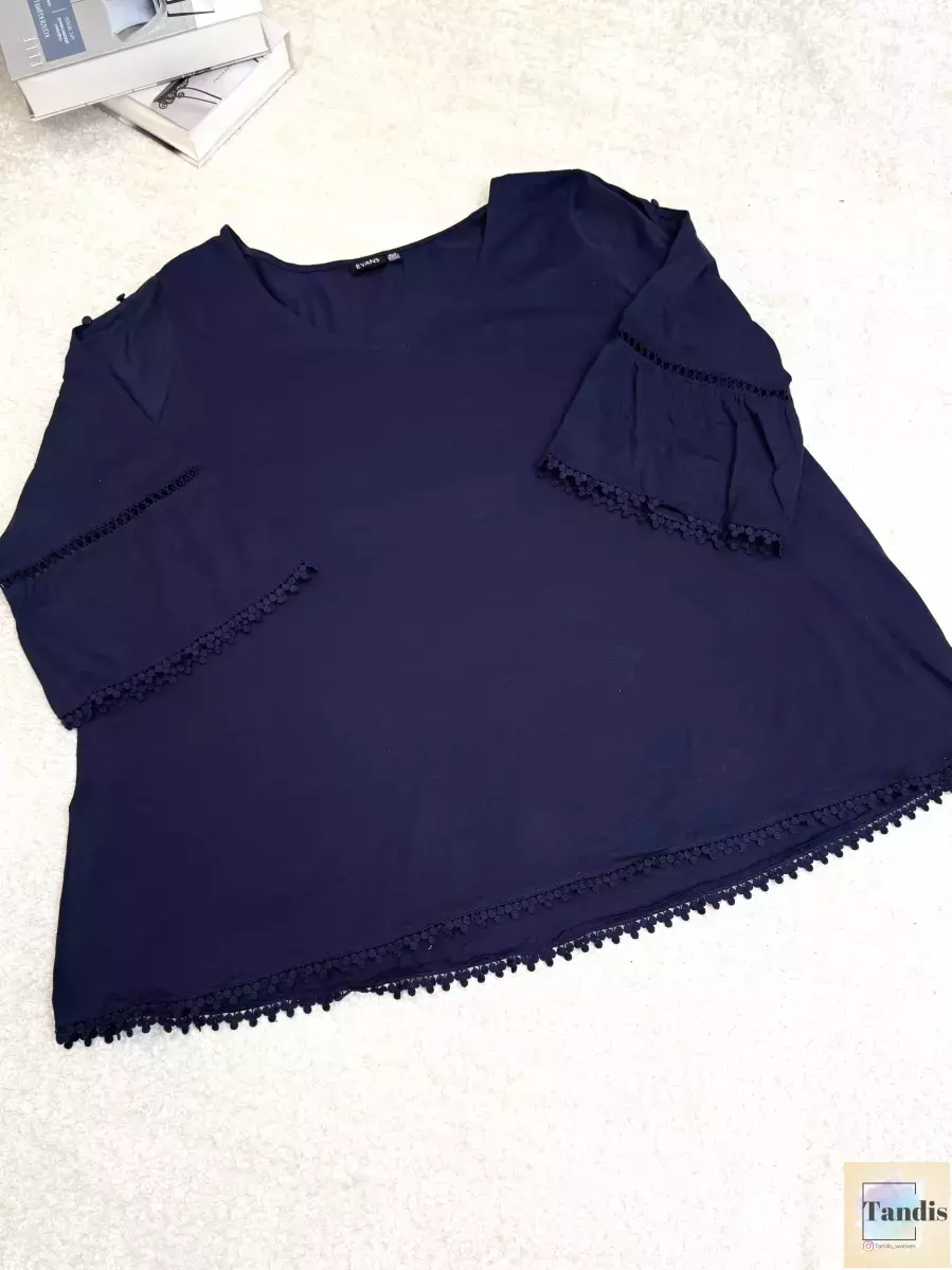 شومیز یقه هفت قواره دار(سه رنگ)