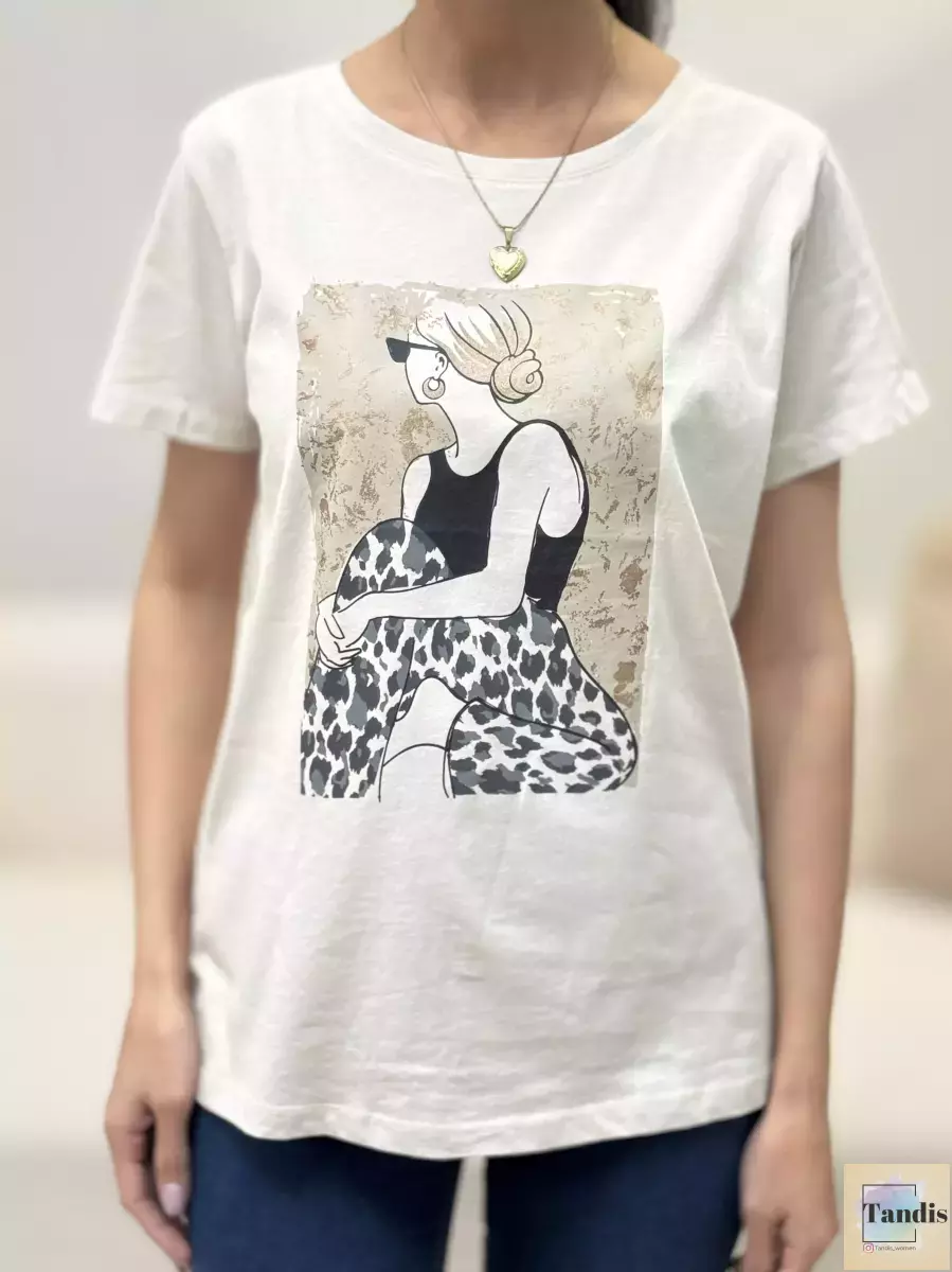 تیشرت طرحدار EVER ME