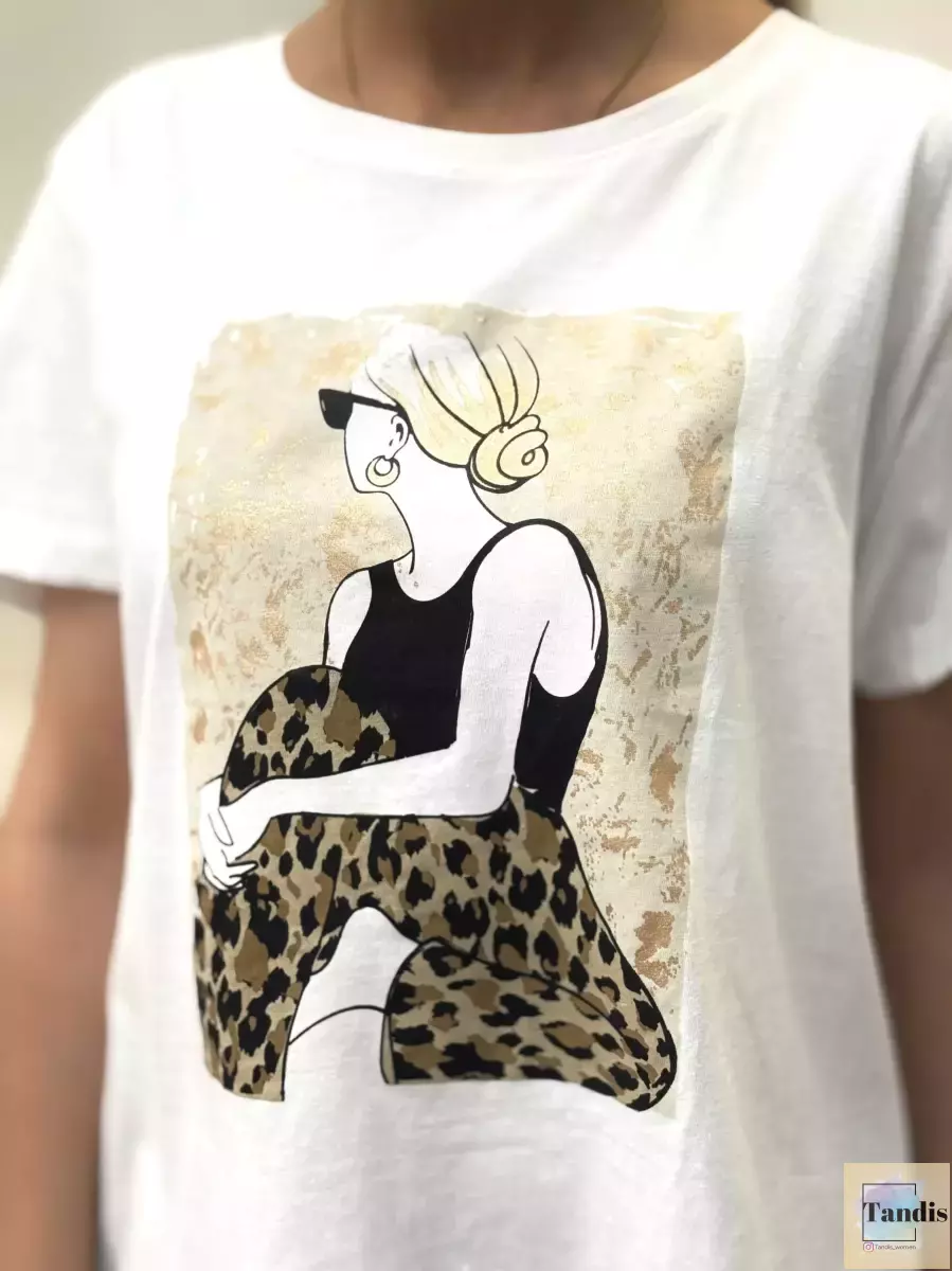 تیشرت طرحدار EVER ME