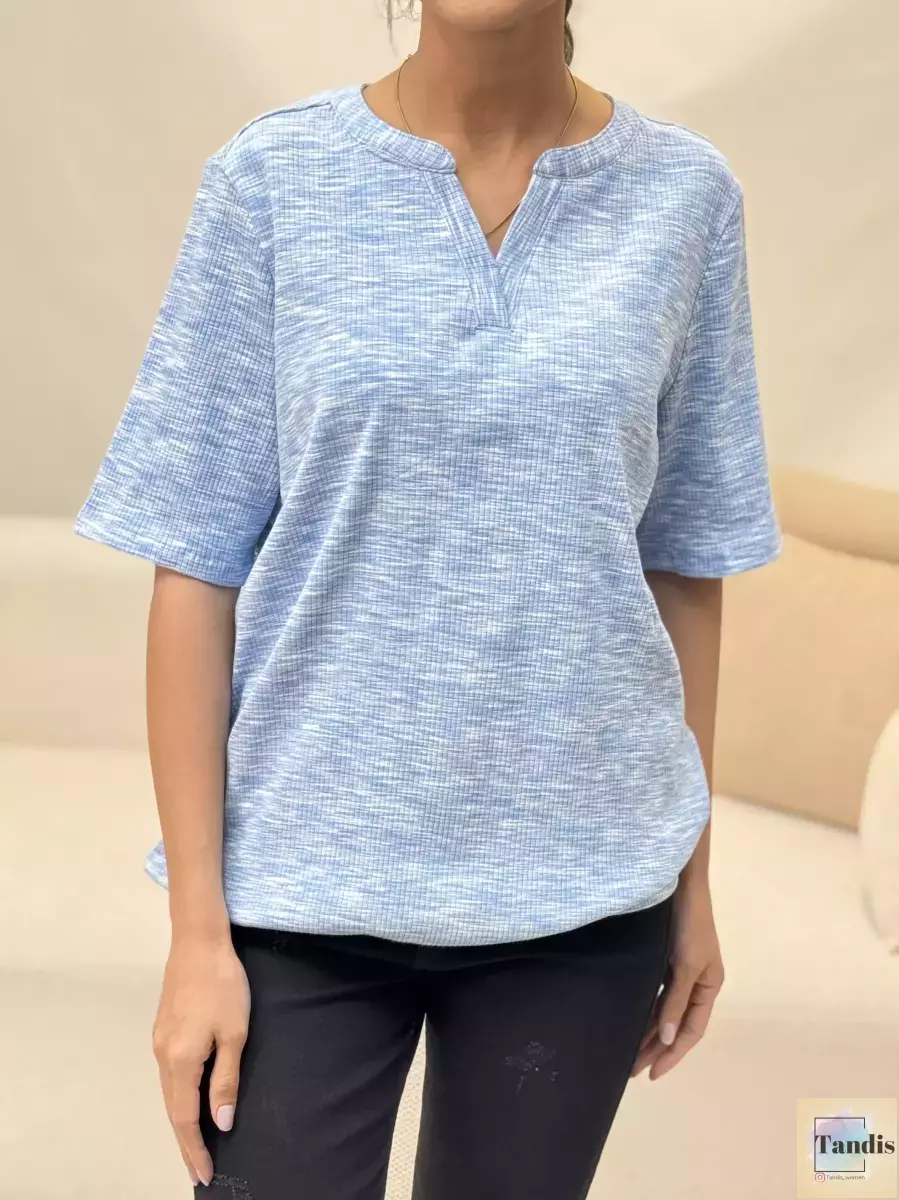 بلوز سیسیل یقه هفت (2رنگ)