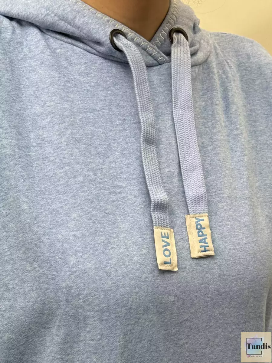 هودی آبی ساده