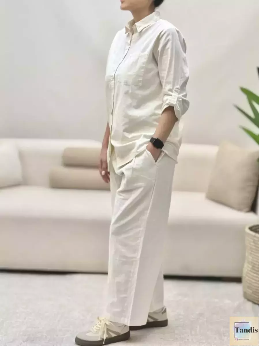 ست شومیز و شلوار mng(4رنگ)