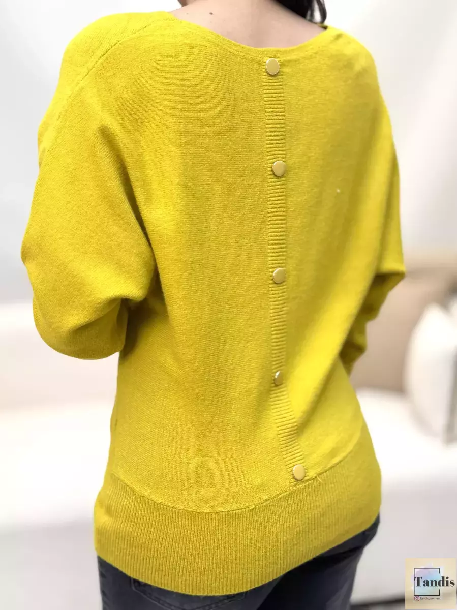 بافت یقه هفت پشت دکمه (2 رنگ)