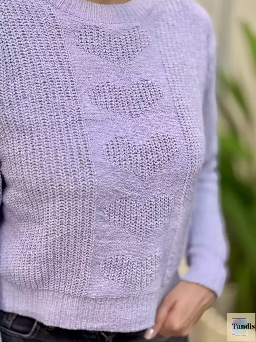 بافت طرح قلب givingz