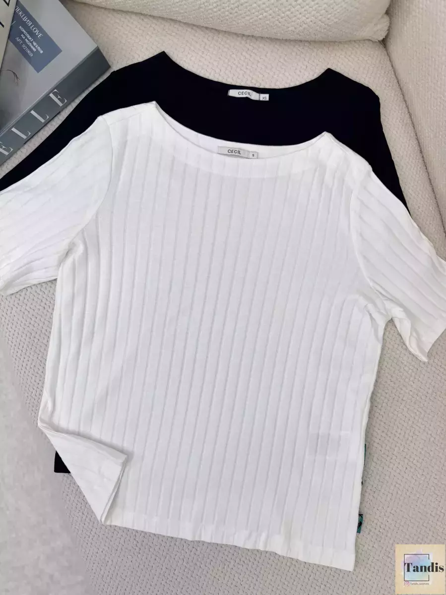 تیشرت راه راه آستین کوتاه سیسیل