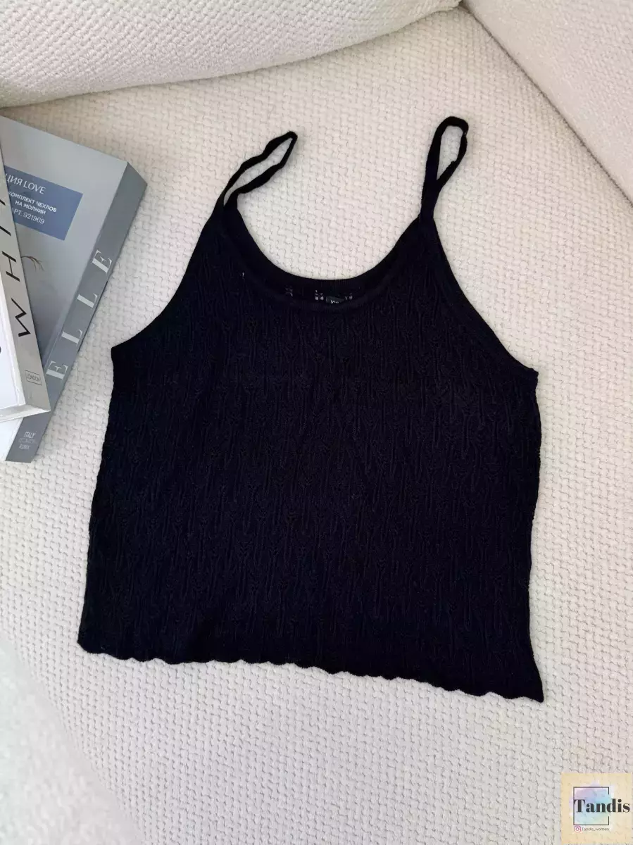 تاپ بافت بندی(سبز-مشکی)