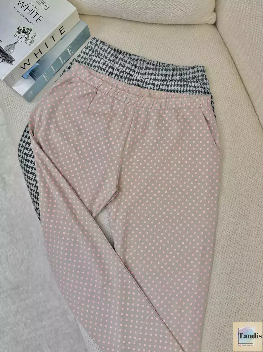 شلوار راحتی (خال دار-پیچازی)