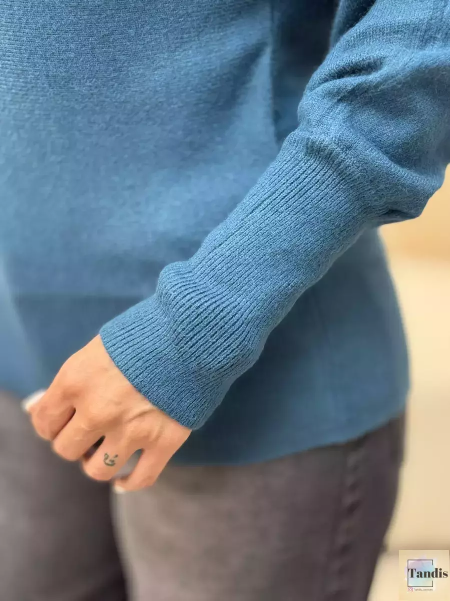 بافت یقه هفت پشت دکمه (2 رنگ)