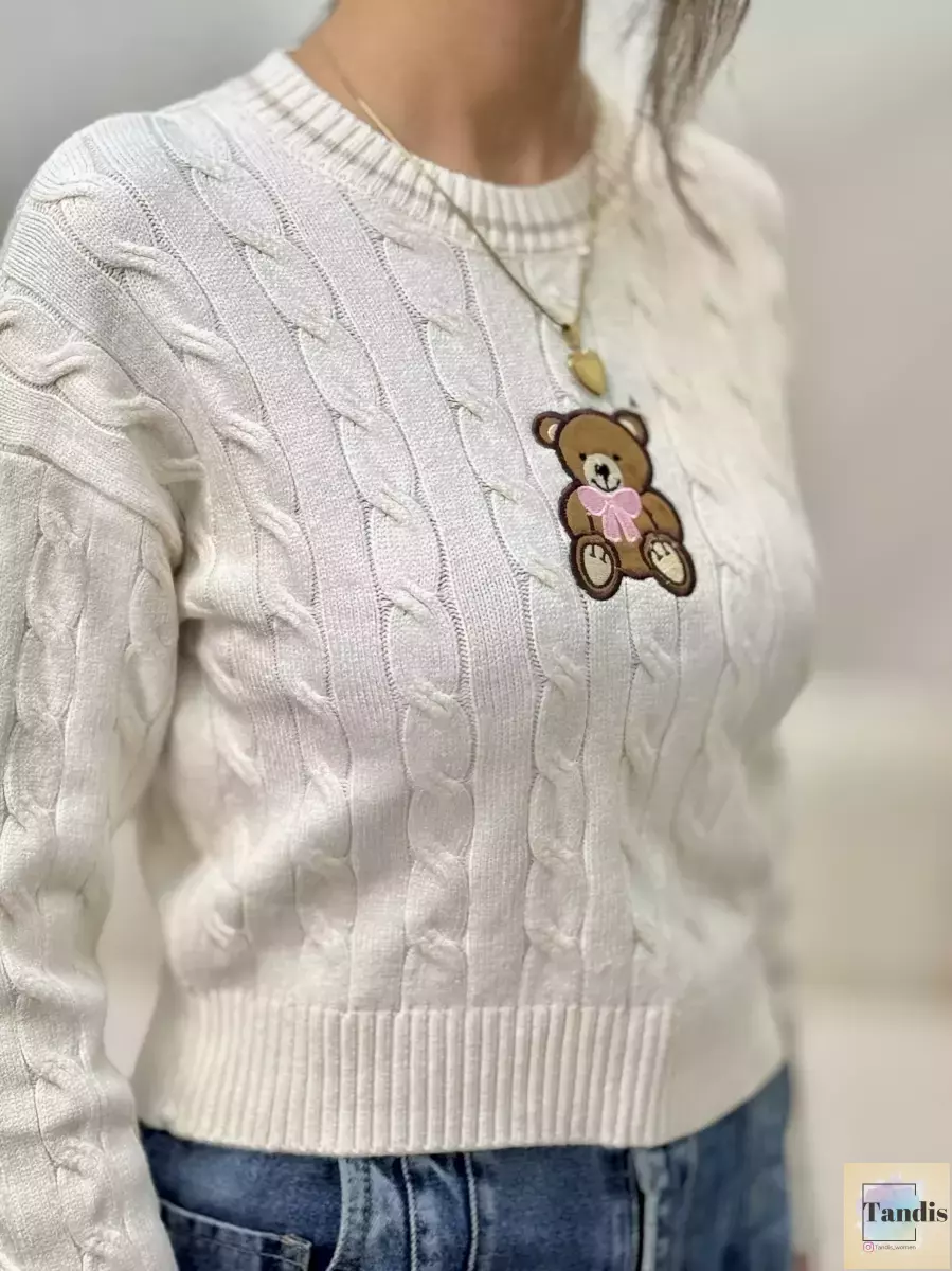 بافت کراپ طرح تدی