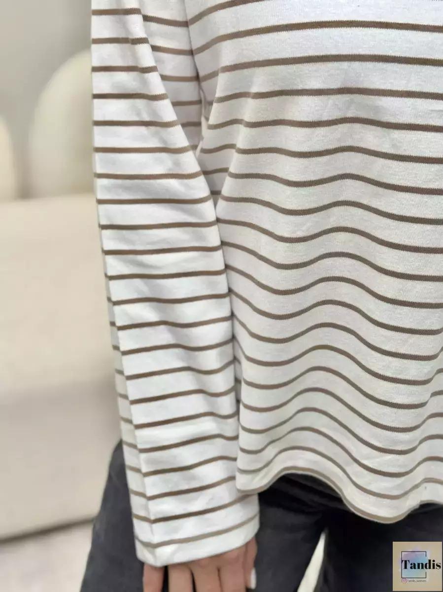 بلوز کبریتی راه راه cotton رنگبندی