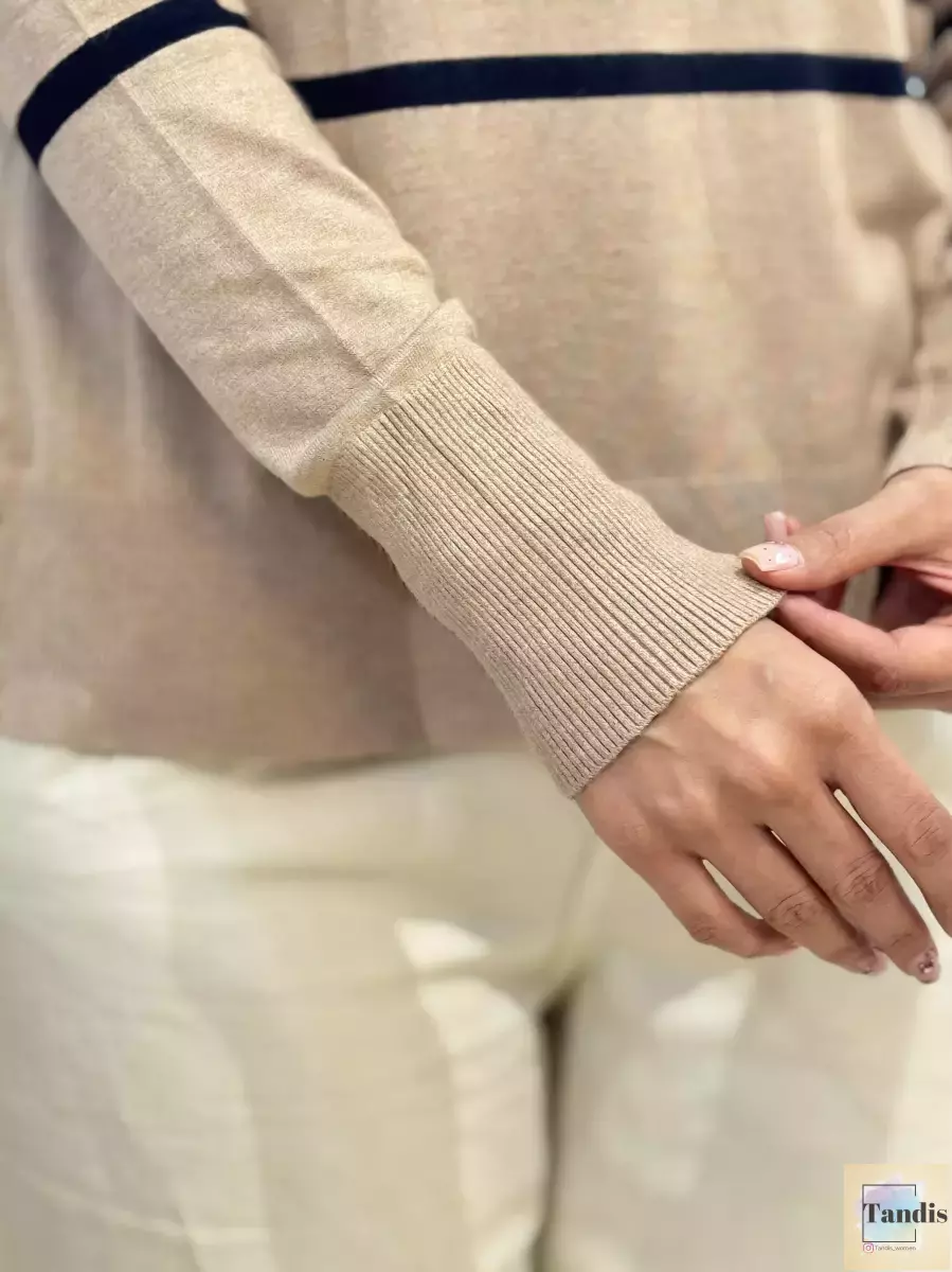 بافت سبز راه راه(سرشانه دکمه)