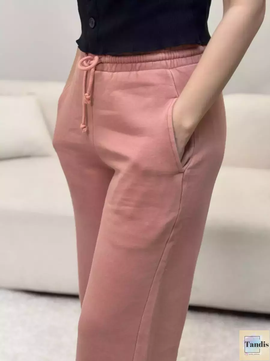 شلوار  اسلش گلبهی