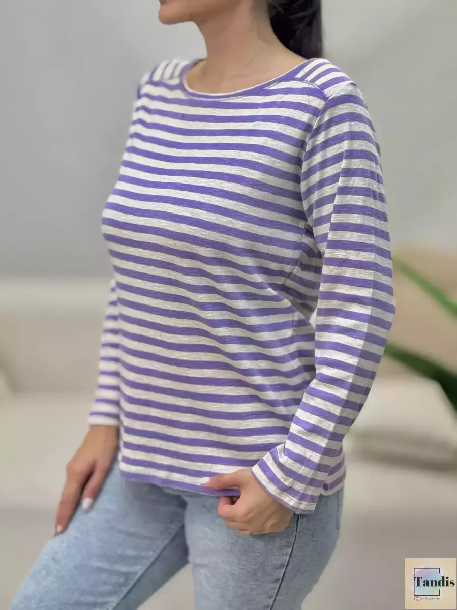 بلوز پاییزه راه راه GINA