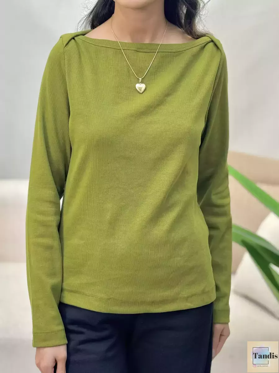 بلوز کبریتی C&A یقه قایقی