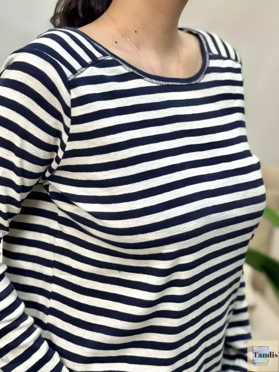 بلوز پاییزه راه راه GINA