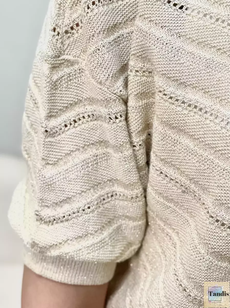 بافت کرم لمه شاین دار