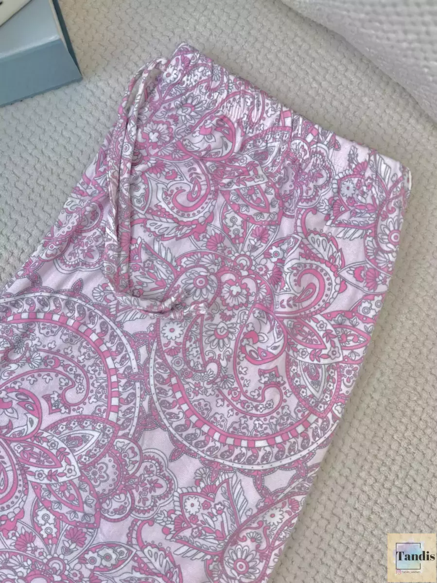 شلوار راحتی صورتی (2طرح)