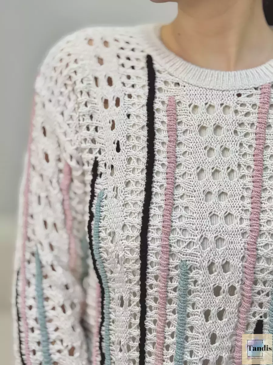 بافت خط دار ریش ریش