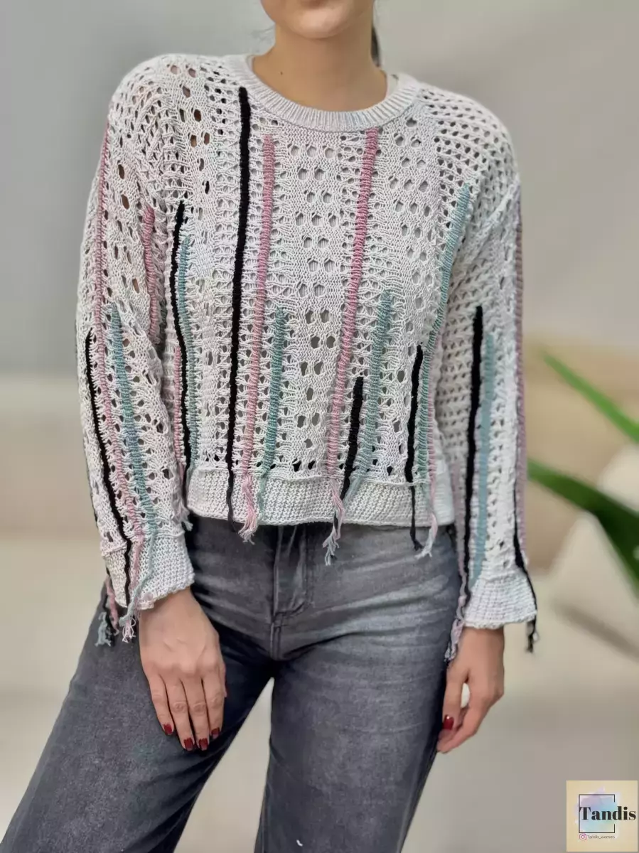 بافت خط دار ریش ریش