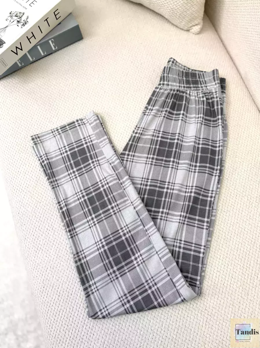 شلوار راحتی چهارخانه