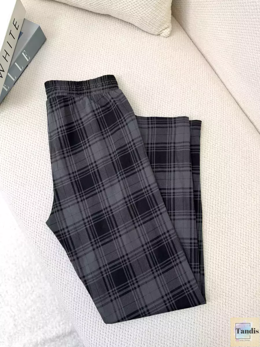 شلوار راحتی چهارخانه