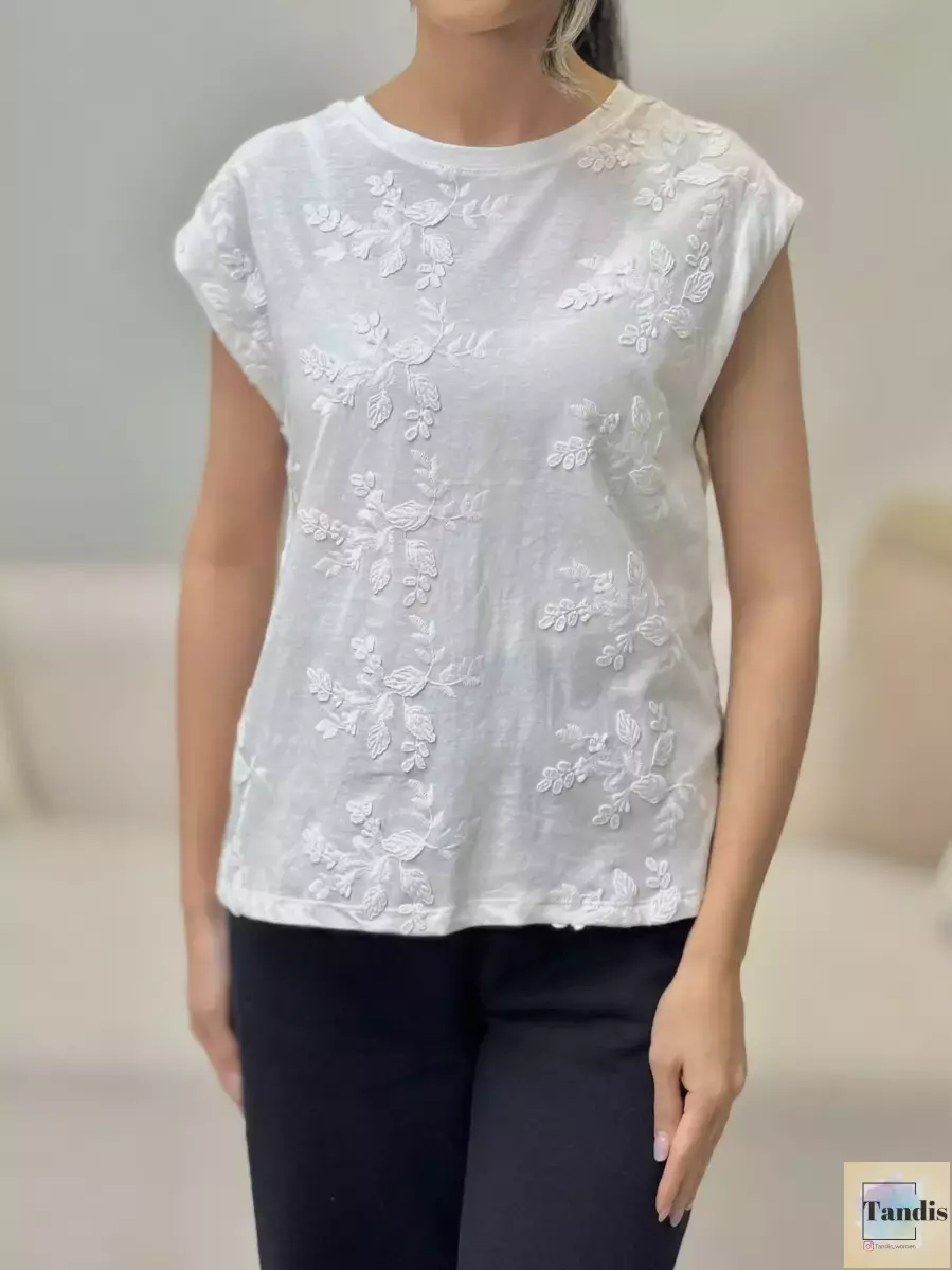 تیشرت vila تکه دوزی شده