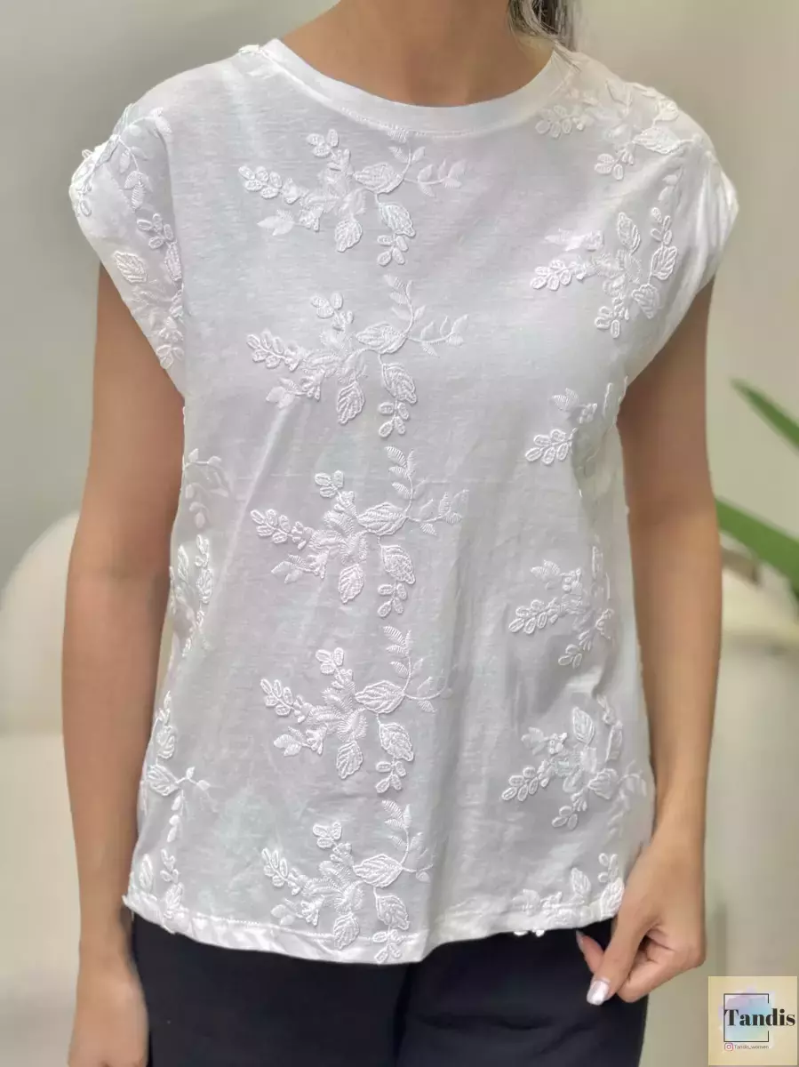 تیشرت vila تکه دوزی شده