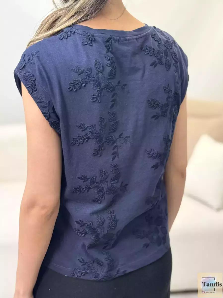 تیشرت vila تکه دوزی شده