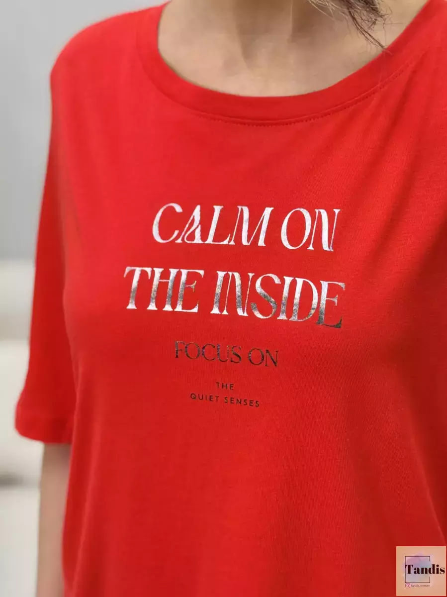 تیشرت قرمز استریت وان