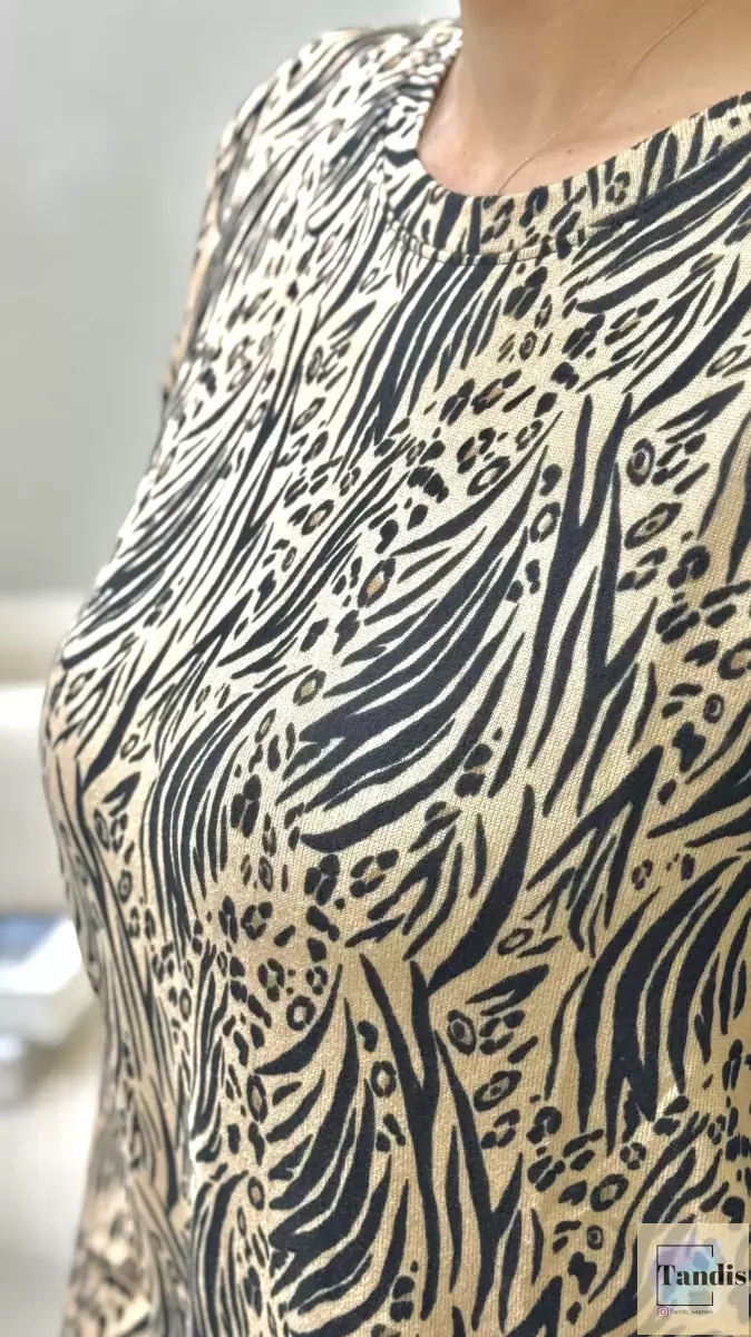 بلوز موهر طرح دار جدید